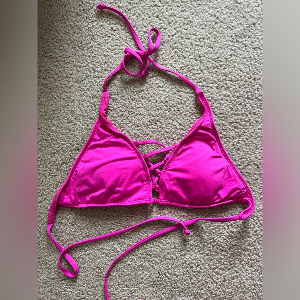 Mossimo Supply Co. Hot Pink Bikini Top